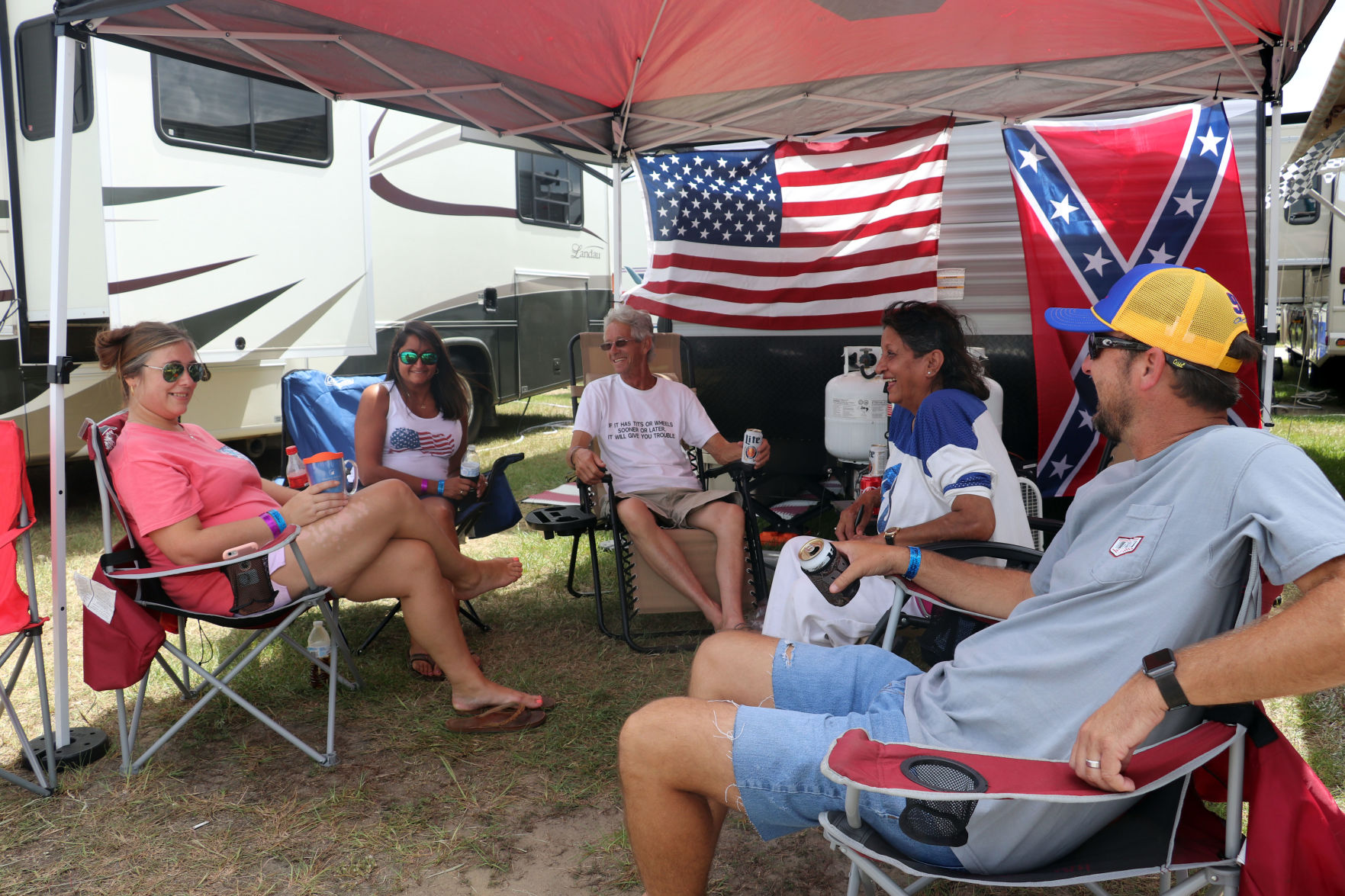 Darlington Infield Sunday